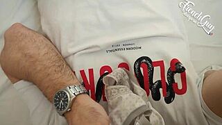 wanna see this french guy jerk off in dirty sis roleplay??!!