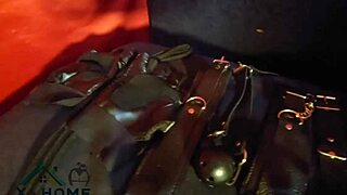 crazy giant cock pounds curvy babe in bondage 😈🔥 bdsm red room training