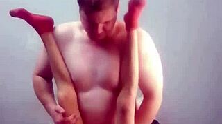 stepdad fucks petite 18+ stepdaughter hard old man style 😈💦