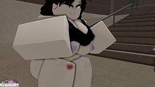 Koraxlust Emo Girl Flashes Skatepark Rides You Hard