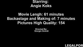 damn that first dap on angie with 6 cumshots swallowed and puking reflex on gaping hole