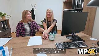 Zlata Shine, why cheat on your girlfriend with that big boss cock?