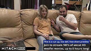 Doctor Tampa makes freshman stacy shepard orgasm hard with hitachi vibrator in hospital