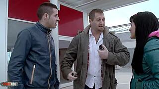 Wild Threesome Samantha Pink Latina Huge Boobs Deepthroat