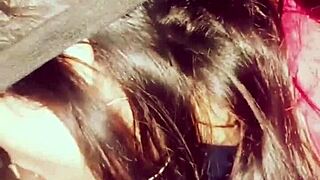 Hey hubby, take me glory hole to suck stranger cock now?