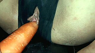 super wet milf pussy drips on amateur solo webcam, clothes ripped for horny play