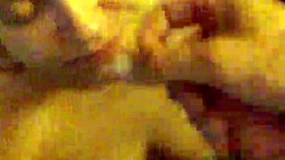 t bone gets sloppy head from busty sexy slut ending in facial blast