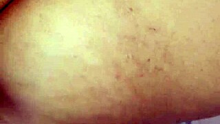 her tears flow as that huge cock stretches her tiny 18+ ass