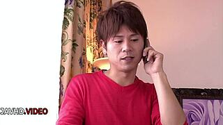 aww that cute japanese doll gives steamy blowjob then gets pounded hard in her hairy pussy