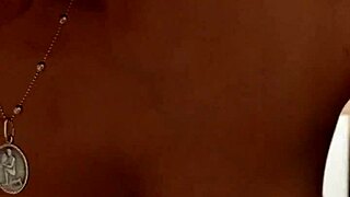 Real homemade milf teases cheats on husband sucking stepbrother's cock with big natural tits