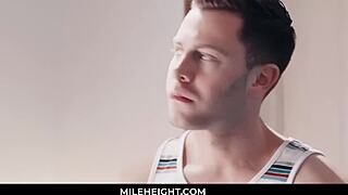 athena faris blackmailed by seth gamble after diary catch into pussy pounding session