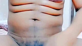 Standing Missionary Fuck in Chastity Cage with Toys