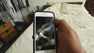 Step Sister Shows Off Her Handjob and Blowjob Skills