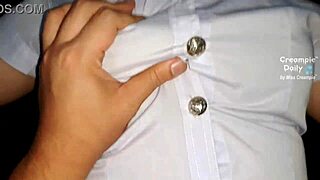 thai college girl begs prof for grade fix but gets pussy creampie flooded