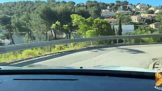 Marta Belle blonde milf cums hard as queen on two big cocks mmf