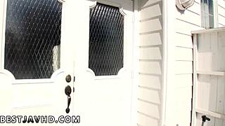 ameri koshikawa strips nude in lingerie for uncensored hardcore toy drill