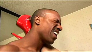 Redbone big booty ebony pounded hard by huge black cock?