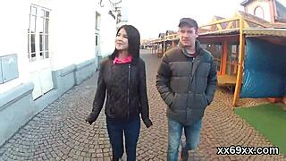 boyfriend helps doctor ream cute virgin nympho's trimmed pussy in hospital