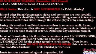 Hey check out this blonde astrid stroking her wet pussy then taking hard mouth fucks