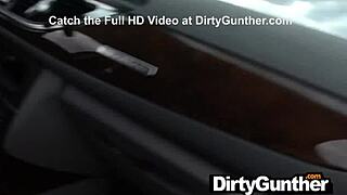 Horny Grandpa Fingers and Fucks Young Girls in Car for Cash with Group Handjobs Outdoor