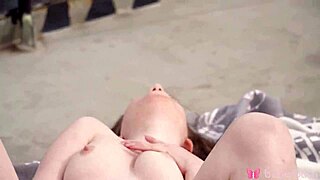 hey check out this cute babe margo von tesse fingering her shaved pussy moaning on the boat