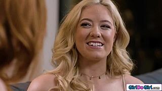 First time tasting pussy? It's my busty stepmommy's shaved snatch!