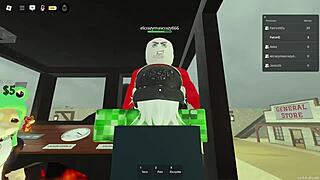 she goes afk and the whole gang piles on her shemale ass in wild comic gangbang