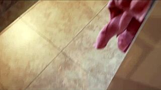 so i'm catching up with my old babysitter clover baltimore and damn she starts seducing me hard in the shower part 1