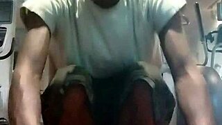 athletic gym wife workouts turn into solo tease sessions