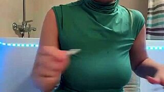 Horny 18+ BBW Teen Rides Monster Cock Dildo Till Orgasm Cum Explosion