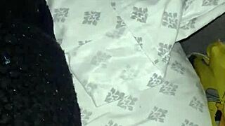 amateur foot fetish couple plays toes on bed all night