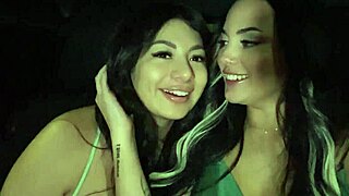 big titty latina besties cami strella nika venom fuck uber driver