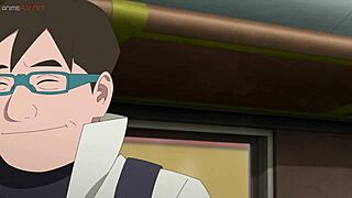 raw hentai boruto fucks hard in naruto next generations episode 182