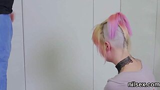 horny kitten endures brutal anal assylum therapy with deep ass licking and pain