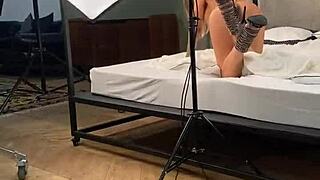 wanna see monika fox's big tits and shaved pussy backstage on cam?