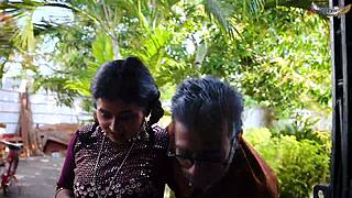 dadaji pounds my virgin tight pussy so rough and hardcore when i'm alone at home full interracial indian homemade movie with deepthroat and creampie