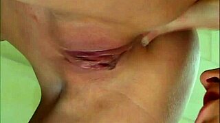 Blonde brunette redhead lesbians strap on dildos licking shaved pussies in black stockings