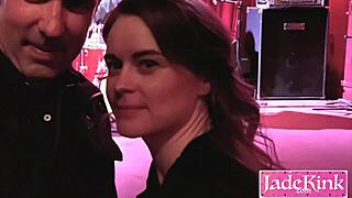 hey, doesn't that bubble butt nympho girlfriend milking his huge cock look wild?