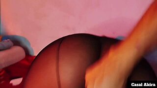 Clown Girl Rides Big Cock Post-Halloween Party in Costume Frenzy!