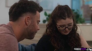 Seth Gamble and Bunny Madison team up with stepsibs Codey Steele Leana Lovings for wild foursome fuck