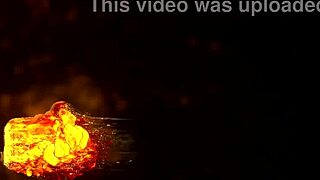 Effy Gold's first time taking monster cock deep in her gaping anal hole bent over doggystyle.