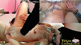 lolita chained in bdsm gets close-up anal toys fuck machine and clit wand