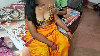 Indian bengali stepmom aunt bent over kitchen doggystyle hardcore son roleplay fuck.