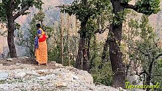 Desi Village Bhabhi Screams from Stranger's Hardcore Pounding!