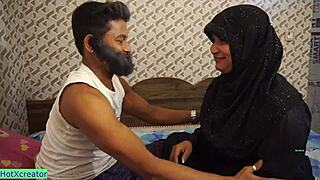 horny sasurji bends new arab wife for hardcore creampie