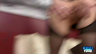 Darina and Oxana crave double anal pounding riding cocks in hairy orgy with cumshot swaps