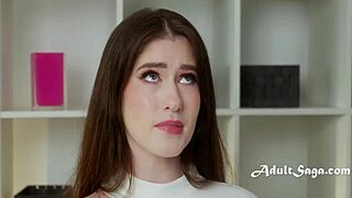 petite european pearls tricked into double penetration with two thick cocks in group threesome