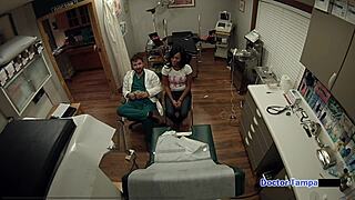 yo dr tampa, tori sanchez big tits ass in skirt for fetish pap smear pov 😜🍑