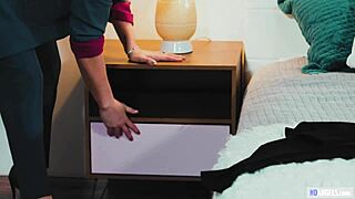 Angry Lesbian Stepmom Catches Girl Using Her Vibrator for Pussy Play