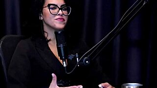 barbara sol's hottest prelims podcast moments with bia hot part 1 on sheer red lingerie tease